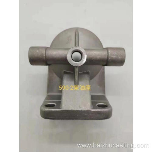 Straight pin cast steel diesel engine base